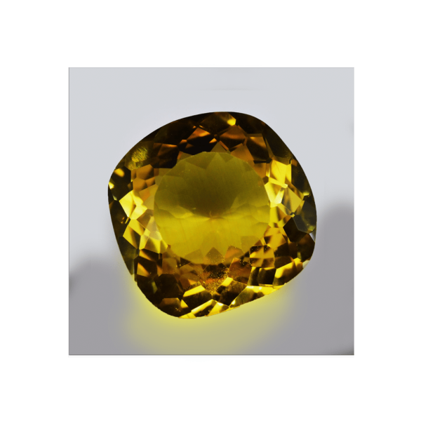 Natural Ceylon Sapphire Cushion cut Certified 23 Carats 