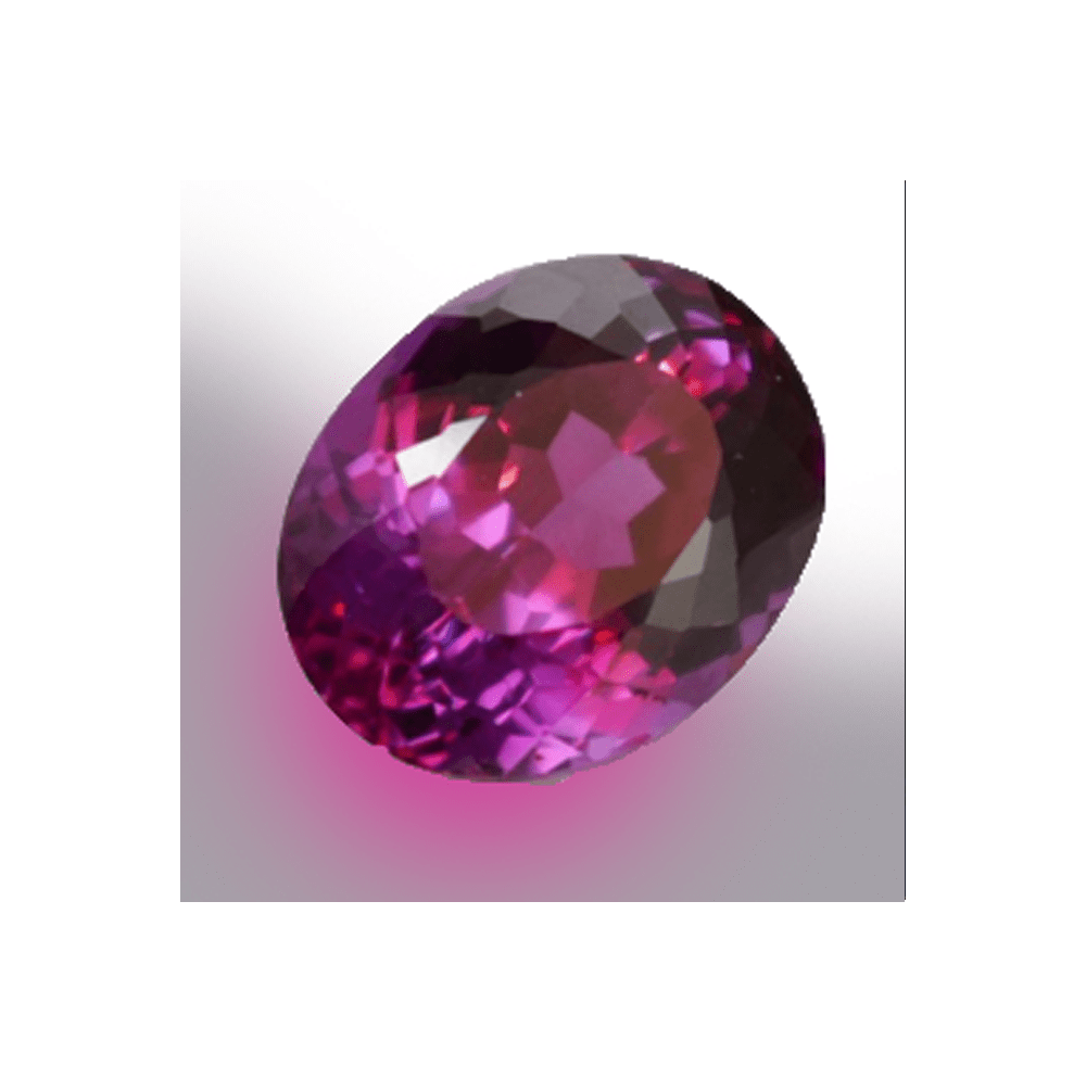 20 ct Russian Color Alexandrite color change Red/Purple