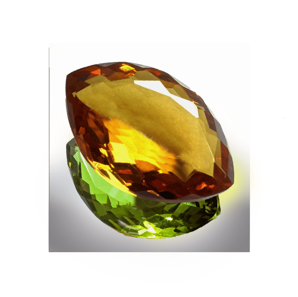 AAA 50-51 ct Color Change Green/Gold Alexandrite