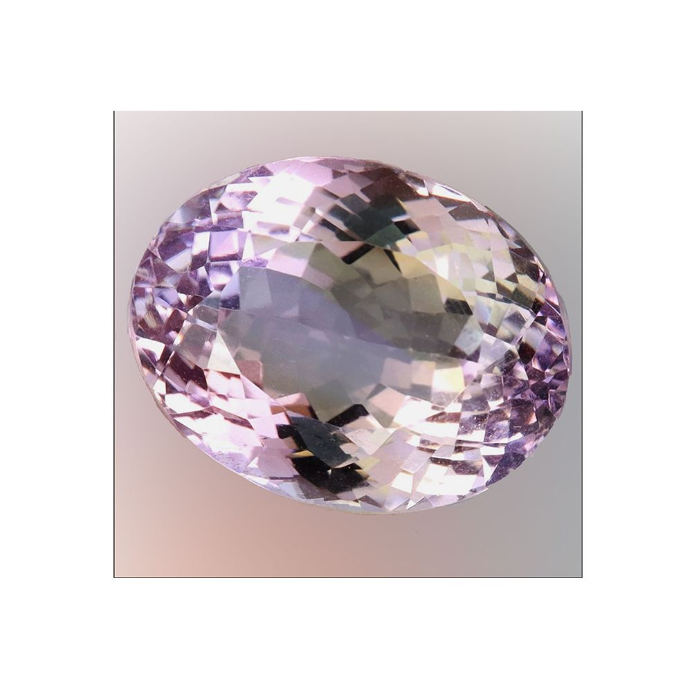 44 CT Trillion cut Natural Bicolor Ametrine